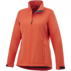 Maxson softshell ladies jacket, Orange (Jackets)