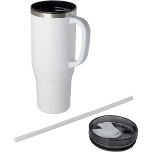 Melbourne 1200 ml RCS certified insulated tumbler with straw (Mugs)