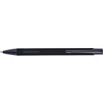 Metal, lacquered ballpoint pen, black (8239-01)
