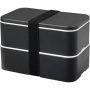 MIYO Renew double layer lunch box, Granite, Granite, Solid b