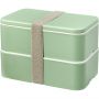 MIYO Renew double layer lunch box, Seaglass green, Seaglass 