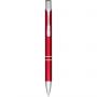 Moneta anodized aluminium click ballpoint pen, Red