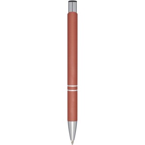 Moneta soft touch ballpoint pen, Brick (Metallic pen)