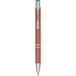 Moneta soft touch ballpoint pen, Brick (Metallic pen)