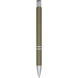 Moneta soft touch ballpoint pen, Forest green (Metallic pen)