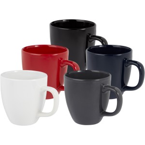 Moni 430 ml ceramic mug, Grey (Mugs)