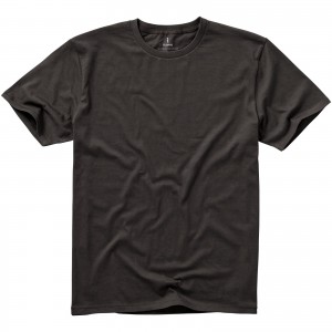 Nanaimo short sleeve men's t-shirt, Anthracite (T-shirt, 90-100% cotton)