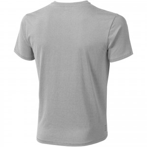 Nanaimo short sleeve men's t-shirt, Grey melange (T-shirt, 90-100% cotton)