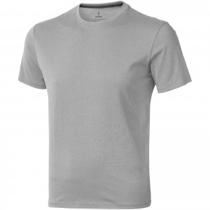 Nanaimo short sleeve men's t-shirt, Grey melange (T-shirt, 90-100% cotton)