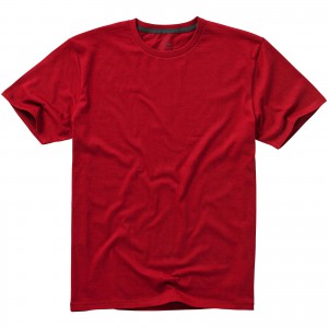 Nanaimo short sleeve men's t-shirt, Red (T-shirt, 90-100% cotton)