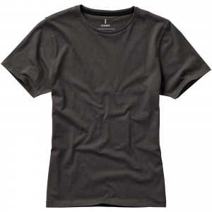 Nanaimo short sleeve women's T-shirt, Anthracite (T-shirt, 90-100% cotton)