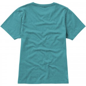 Nanaimo short sleeve women's T-shirt, Aqua (T-shirt, 90-100% cotton)