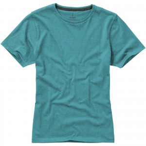 Nanaimo short sleeve women's T-shirt, Aqua (T-shirt, 90-100% cotton)