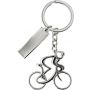 Nickel plated key holder Cirilio, silver