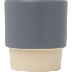 Olympia 130 ml stackable expresso cup with clay bottom, Grey (Glasses)