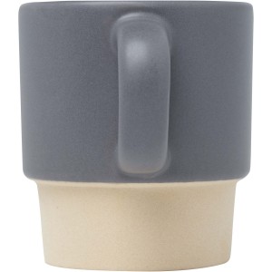 Olympia 130 ml stackable expresso cup with clay bottom, Grey (Glasses)