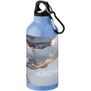 Oregon 400 ml sport bottle with carabiner, Light blue (Sport bottles)