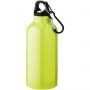 Oregon 400 ml sport bottle with carabiner, neon yellow