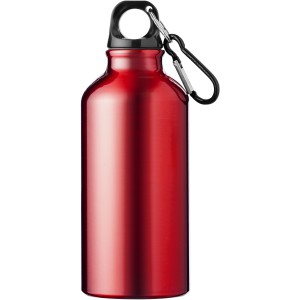 Oregon 400 ml sport bottle with carabiner, Red (Sport bottles)