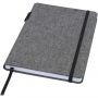 Orin A5 RPET notebook, Heather grey