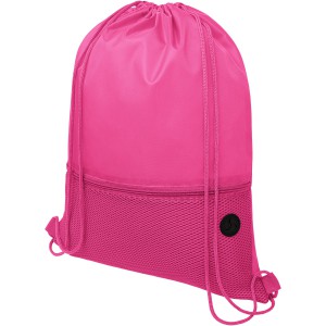 Oriole mesh drawstring backpack, Magenta (Backpacks)