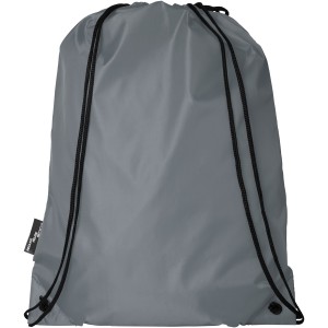 Oriole RPET drawstring backpack 5L, Grey (Backpacks)