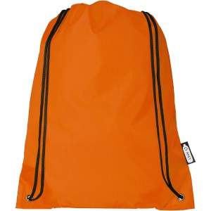 Oriole RPET drawstring backpack 5L, Orange (Backpacks)