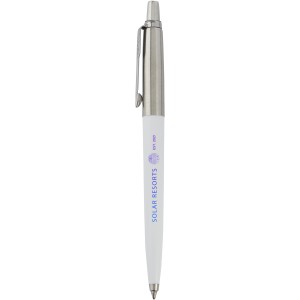 Parker Jotter Recycled ballpoint pen, White (Metallic pen)