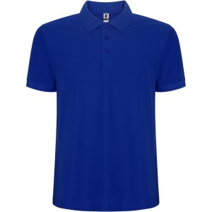 Pegaso Premium short sleeve kids polo, Blue (Polo shirt, 90-100% cotton)