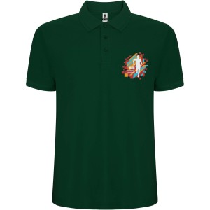 Pegaso Premium short sleeve men's polo, Bottle green (Polo shirt, 90-100% cotton)