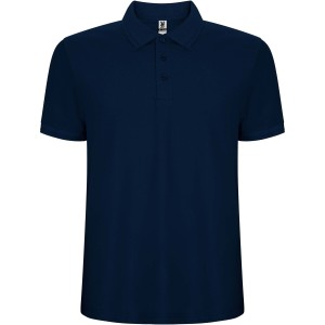 Pegaso Premium short sleeve men's polo, Navy Blue (Polo shirt, 90-100% cotton)