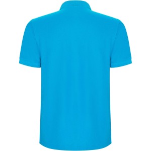 Pegaso Premium short sleeve men's polo, Turquois (Polo shirt, 90-100% cotton)