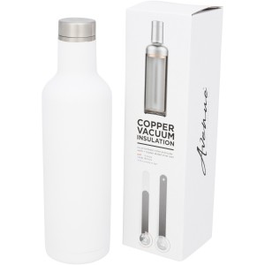 Pinto 750 ml copper vacuum insulated bottle, White (Thermos)