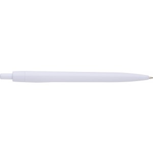 ABS ballpen Trey, white (Plastic pen)