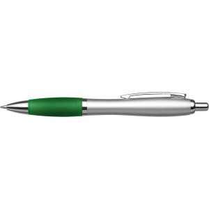 Recycled ABS ballpen Mariam, green (Plastic pen)