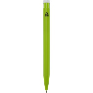 Unix recycled plastic ballpoint pen, Apple green (Plastic pen)