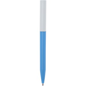 Unix recycled plastic ballpoint pen, Aqua (Plastic pen)