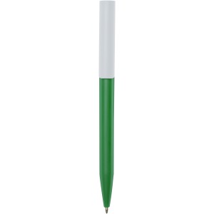 Unix recycled plastic ballpoint pen, Green (Plastic pen)