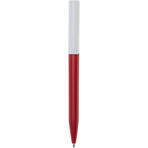 Unix recycled plastic ballpoint pen, Red (Plastic pen)