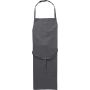 Polyester (200 gr/m2) apron Mindy, grey