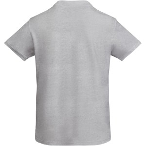 Prince short sleeve men's polo, Marl Grey (Polo shirt, 90-100% cotton)