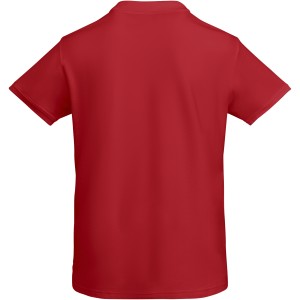 Prince short sleeve men's polo, Red (Polo shirt, 90-100% cotton)