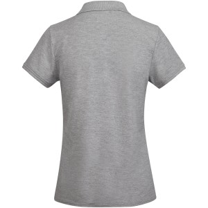 Prince short sleeve women's polo, Marl Grey (Polo shirt, 90-100% cotton)