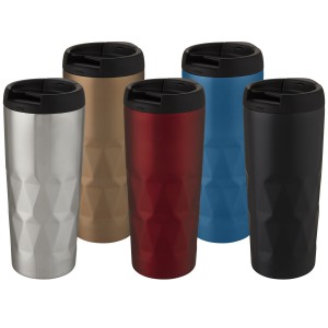 Prism 450 ml copper vacuum insulated tumbler, Silver (Glasses)