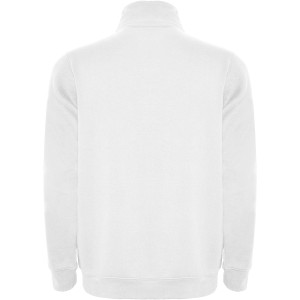 Aneto quarter zip sweater, White (Pullovers)