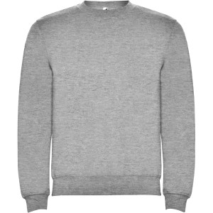Clasica kids crewneck sweater, Marl Grey (Pullovers)