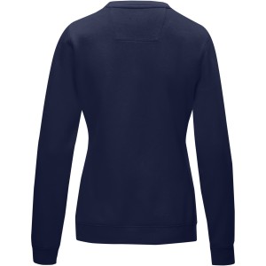Elevate Jasper women's GOTS organic GRS recycled crewneck sweater, Navy (Pullovers)