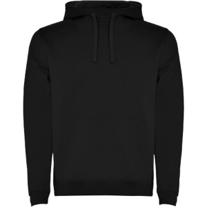 Urban men's hoodie, Solid black (Pullovers)
