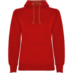 Urban women's hoodie, Red (Pullovers)