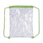 PVC drawstring backpack Kiki, lime